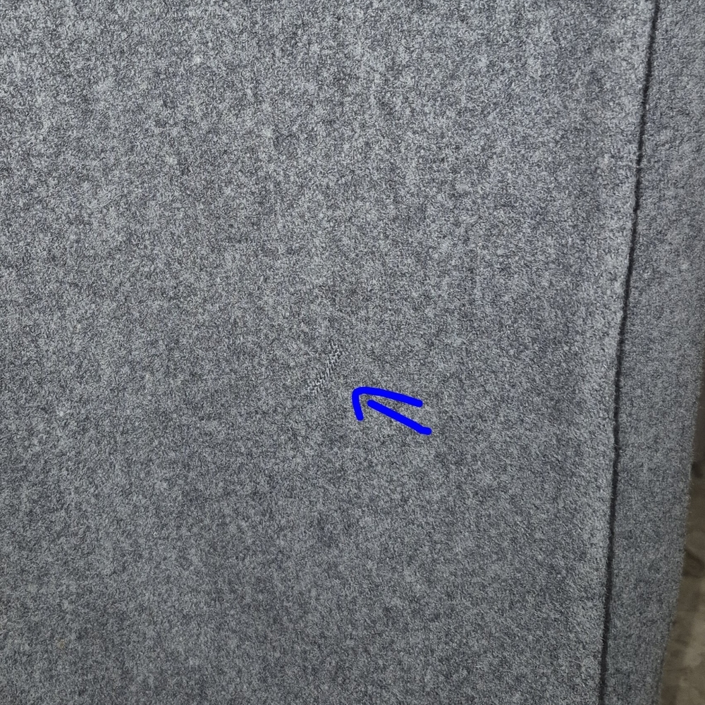 Vintage Women's Continental 100% Wool Trench Coat Jacket. Union Made In The USA. - Picture 11 of 11